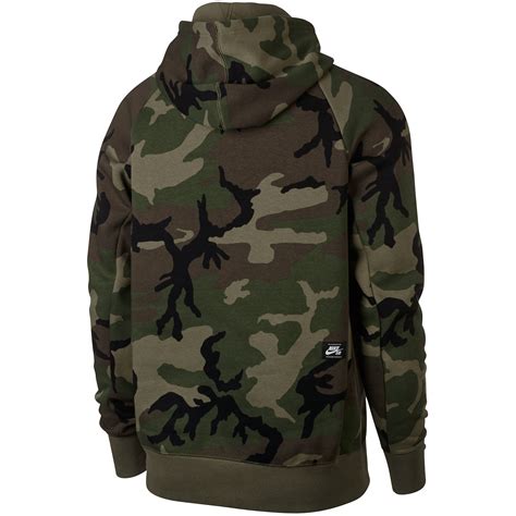 Nike camo sweatshirt